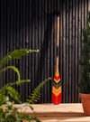 Pagaie décorative en bois de grande taille. 56,5 pouces.