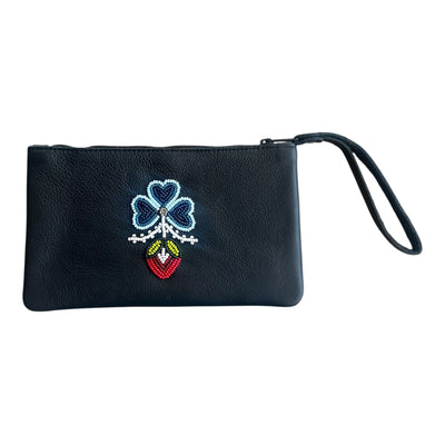 Sac fourre-tout en cuir noir