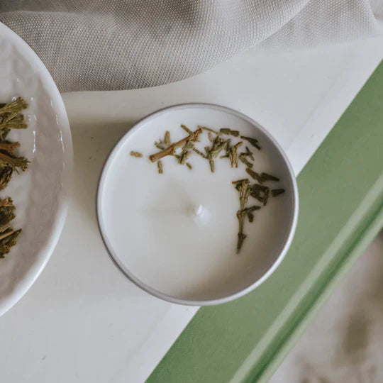 Bougie de soja au baume de cèdre