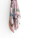 Foulard L'Île de la Tortue (Rose)