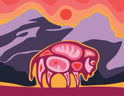 Affiche Mama Bison
