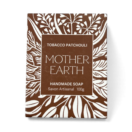 Savon artisanal au patchouli au tabac - 100 g