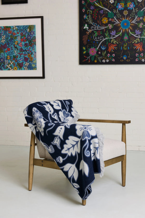 Couverture en laine autochtone JOY
