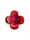Épinglette Coquelicot Fourrure de phoque