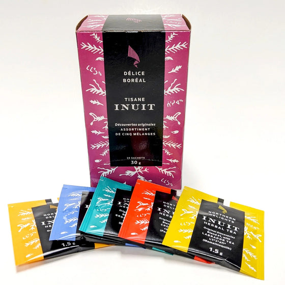 Tisane Inuit - Assortiment des 5 mélanges