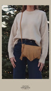 Sacs pochettes frangés