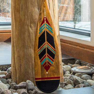 La grande pagaie Plume